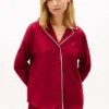 Chemise de nuit en flanelle à chevrons Chemise de nuit en flanelle à chevrons