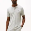 Chemise de nuit Henley en jersey suédé Chemise de nuit Henley en jersey suédé