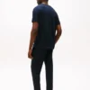 Chemise de nuit Henley en jersey suédé Chemise de nuit Henley en jersey suédé