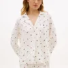 Chemise de nuit à imprimé floral Chemise de nuit à imprimé floral