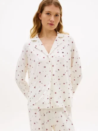 Chemise de nuit à imprimé floral