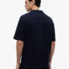 Chemise de nuit à manches courtes en seersucker Chemise de nuit à manches courtes en seersucker