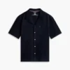 Chemise de nuit à manches courtes en seersucker Chemise de nuit à manches courtes en seersucker