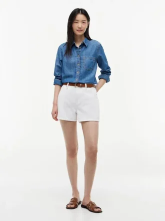 Chemise en chambray