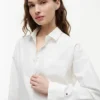 Chemise en coton coupe décontractée Chemise en coton coupe décontractée
