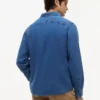 Chemise en denim gaufré teint à l’indigo Chemise en denim gaufré teint à l’indigo
