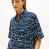 Chemise en lin à manches courtes Chemise en lin à manches courtes