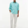 Chemise en lin mélangé, coupe classique Chemise en lin mélangé, coupe classique