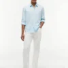 Chemise en lin mélangé, coupe classique Chemise en lin mélangé, coupe classique