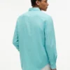 Chemise en lin mélangé, coupe classique Chemise en lin mélangé, coupe classique