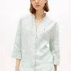 Chemise en lin sans col Chemise en lin sans col