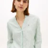 Chemise en lin sans col Chemise en lin sans col