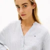 Chemise en lin sans col Chemise en lin sans col