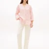 Chemise en lin sans col Chemise en lin sans col