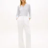 Chemise en lin sans col Chemise en lin sans col