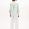 Chemise en lin sans col Chemise en lin sans col