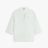 Chemise en lin sans col Chemise en lin sans col