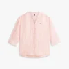 Chemise en lin sans col Chemise en lin sans col