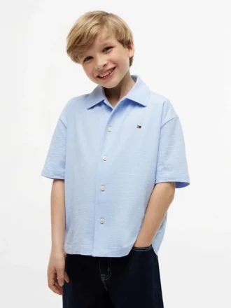 Chemise en seersucker pour enfant