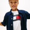 Chemise en seersucker pour enfant Chemise en seersucker pour enfant
