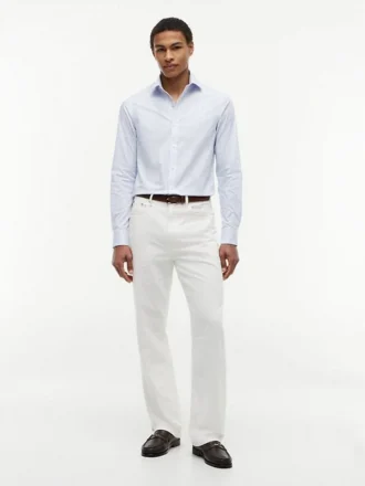 Chemise habillée à rayures THFlex coupe ajustée