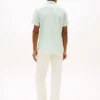 Chemise imprimée en coton et lin Chemise imprimée en coton et lin