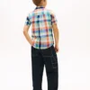 Chemise Madras en lin et coton pour enfant