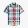 Chemise Madras en lin et coton pour enfant