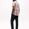 Chemise Madras en lin mélangé, coupe classique Chemise Madras en lin mélangé, coupe classique