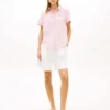 Chemise à manches courtes en mélange de lin Chemise à manches courtes en mélange de lin