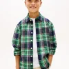 Chemise Oxford à carreaux extensible pour enfant Chemise Oxford à carreaux extensible pour enfant
