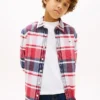 Chemise Oxford à carreaux extensible pour enfant Chemise Oxford à carreaux extensible pour enfant