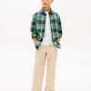 Chemise Oxford à carreaux extensible pour enfant Chemise Oxford à carreaux extensible pour enfant