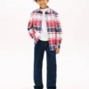 Chemise Oxford à carreaux extensible pour enfant Chemise Oxford à carreaux extensible pour enfant