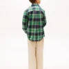 Chemise Oxford à carreaux extensible pour enfant Chemise Oxford à carreaux extensible pour enfant