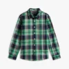 Chemise Oxford à carreaux extensible pour enfant Chemise Oxford à carreaux extensible pour enfant