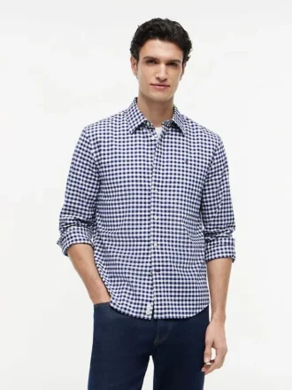 Chemise Oxford à carreaux vichy, coupe classique