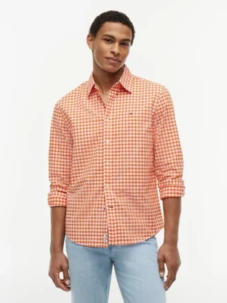 Chemise Oxford à carreaux vichy, coupe classique