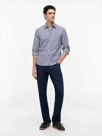 Chemise Oxford à carreaux vichy, coupe classique