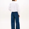 Chemise Oxford courte à volants Chemise Oxford courte à volants