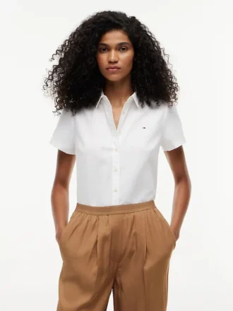 Chemise Oxford à manches courtes