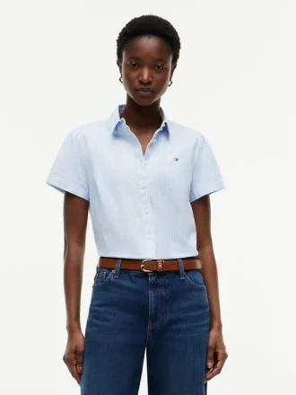 Chemise Oxford à manches courtes