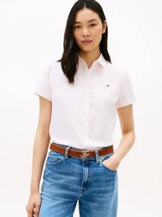 Chemise Oxford à manches courtes