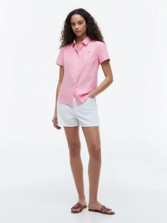 Chemise Oxford à manches courtes