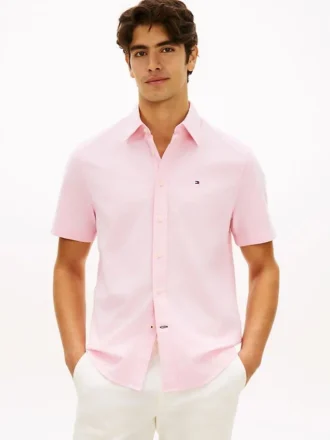 Chemise Oxford à manches courtes, coupe classique
