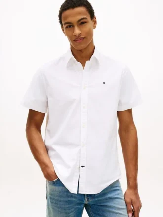 Chemise Oxford à manches courtes, coupe classique