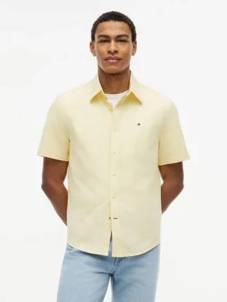 Chemise Oxford à manches courtes, coupe classique