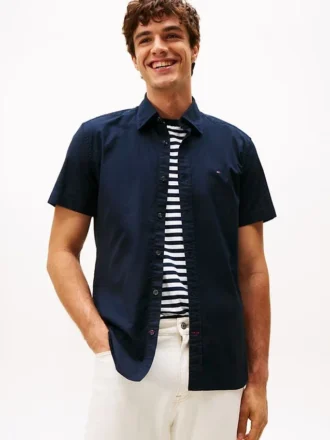 chemise oxford manches courtes coupe classique 1 5 330x440 - Chemise Oxford &agrave; manches courtes, coupe classique