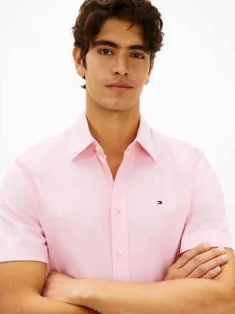 Chemise Oxford à manches courtes, coupe classique