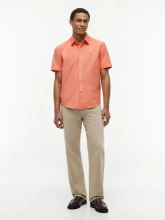 Chemise Oxford à manches courtes, coupe classique
